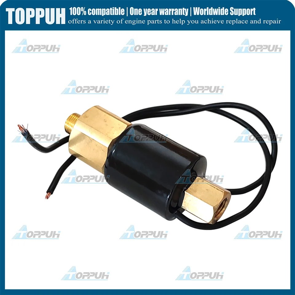 역방향 잠금 기능이 있는 타이탄 브레이크 액추에이터용 솔레노이드 밸브, T4748800 4748800, 12V