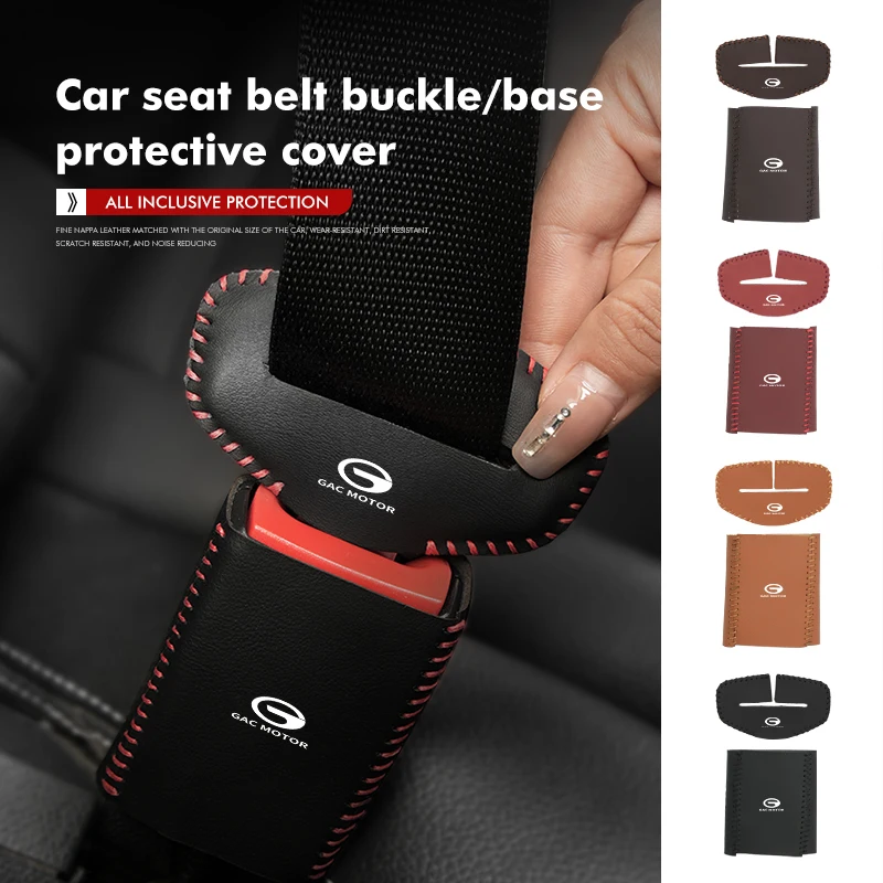 Accessori Universali Per La Protezione Della Fibbia Della Base Della Cintura Di Sicurezza Dell'Auto Per Il Motore Gac Trumpchi Ge3 2016-2020 Gs3 Gs4 G