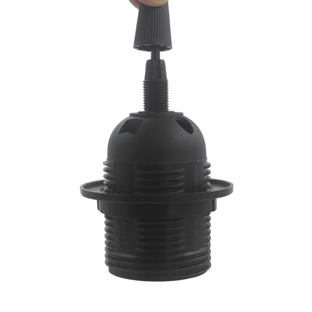 EU US Plug 1.8m Power Cord Cables E27 Full Teeth Lamp Base Holder With Switch Wire For Pendant Led Light Bulb lamp Accessory