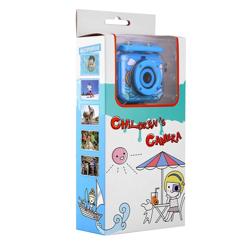 New children's camera video camera 1080P 30M underwater camera recorder with photo frame waterproof and anti-fall sports camera old digital camera