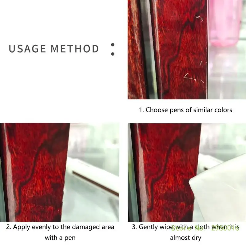 Furniture Repair Marker Furniture Marker Touch Up, Scratch Repair for Wood Floors Table Door