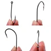 50pcs 10pcs Coating High Carbon Stainless Steel Barbed Carp Fishing Hooks Pack with Retail Original Box Fishing Hook Tackle 2