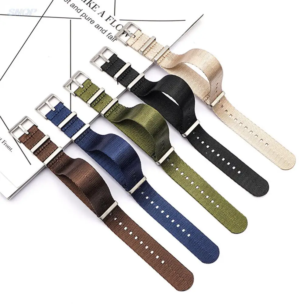 20Mm 22Mm 24Mm Cinturino In Nylon Zulu Cinturino Cinturino Sportivo Di Alta Qualità Per Omega Seamaster 300 Per 007 James Bond