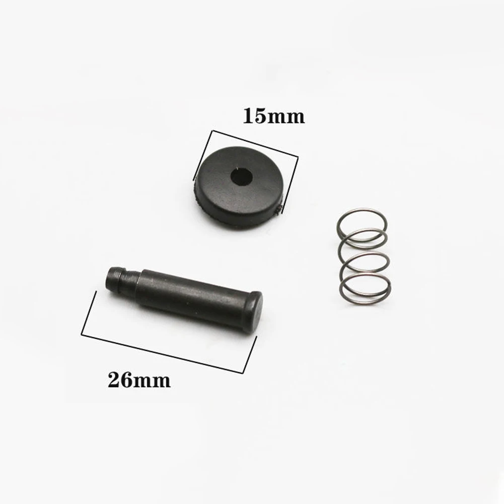 

Grinder Lock Button Repairment Replacement Parts Tools 2 Set Grinder Lock Button Metal Plastic Accessories Black
