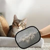 Pet Hair Removal Gloves Double Sided Reusable Grooming Tool for Dogs Cats Fur Static Cleaning Gloves for Carpets Furniture 2