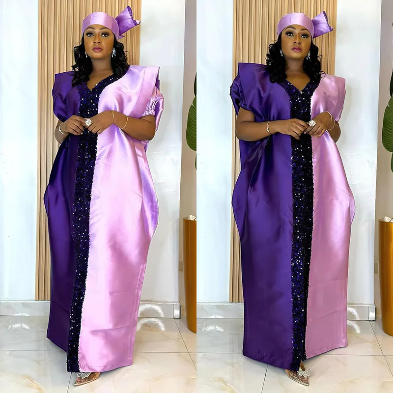 

Abayas African Dresses for Women 2024 Traditional Africa Clothing Dashiki Ankara Outfits Gown Robe Muslim Kaftan Maxi Long Dress