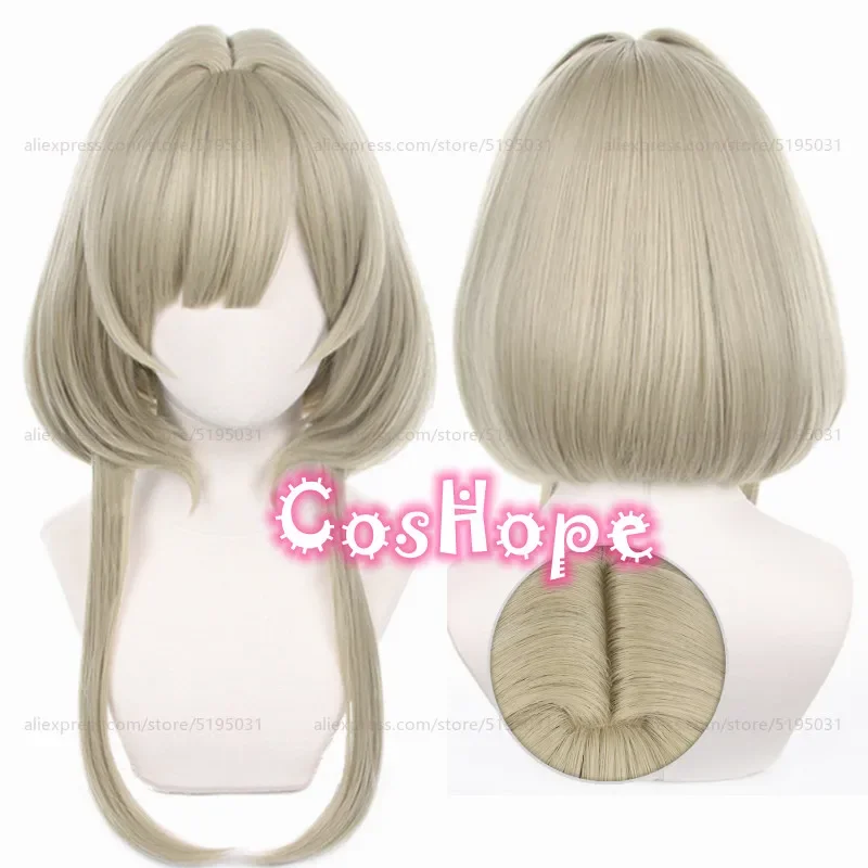 

Fatui Cosplay Sandrone Cosplay Wig 60cm Light Linen Wig Cosplay Anime Hairs Heat Resistant Synthetic Wigs