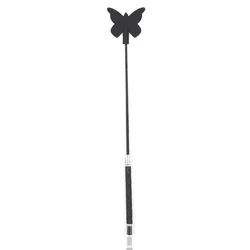 47cm.PU Leather Paddle, Silicagel Head Riding Crop Horse Whip for Horse Training