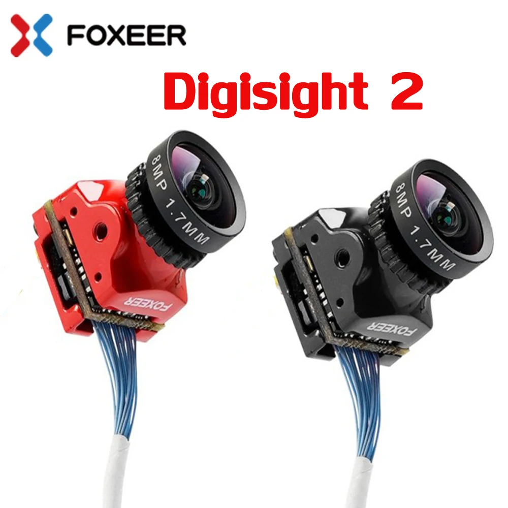 

Foxeer Digisight 2 Nano 720P Digital 1000TVL Analog Switchable 4ms Latency Super WDR 1/3" CMOS FPV Camera for FPV Racing Drones