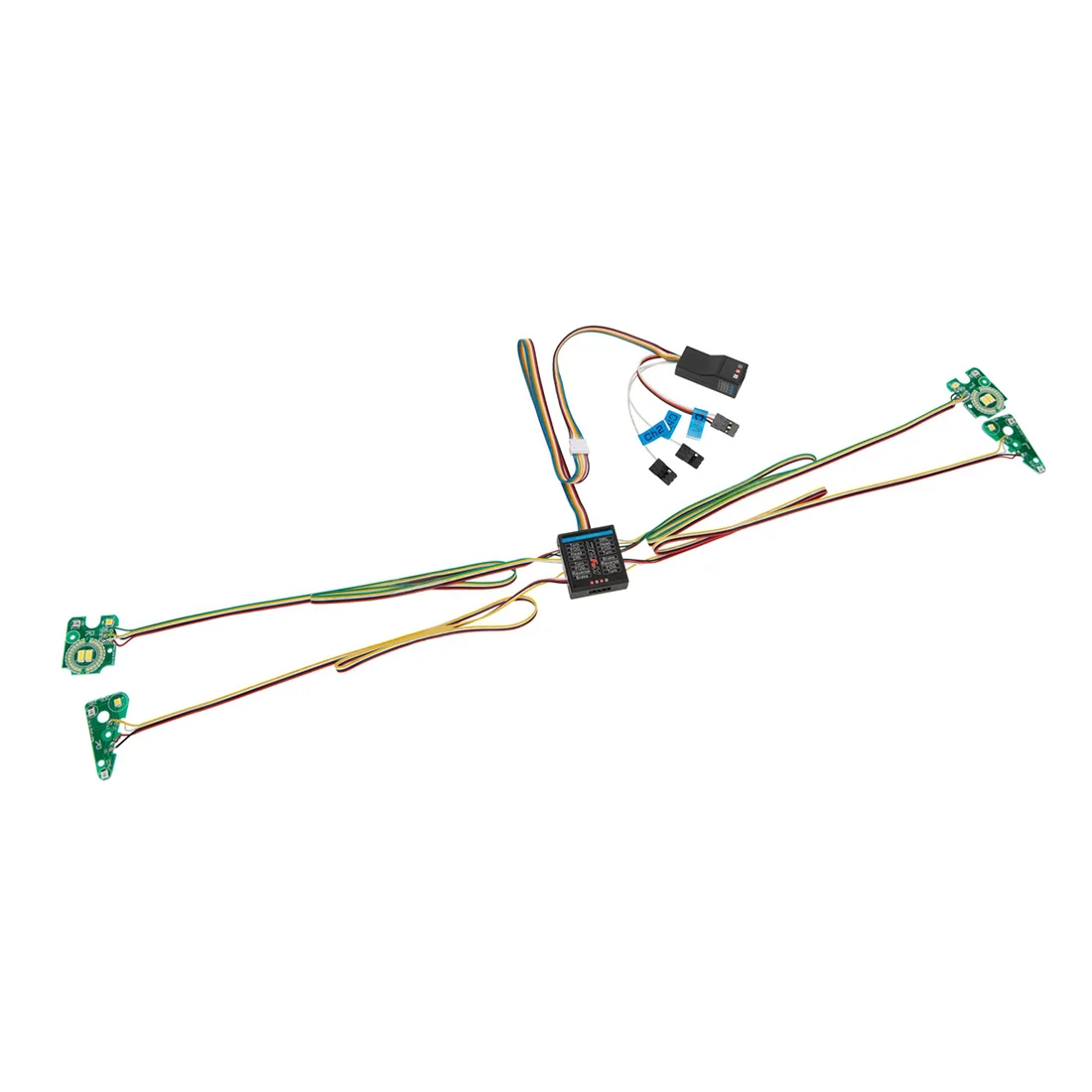 LED Light System Front & Rear Lamp Group for Traxxas TRX4 Defender TRX-4 1/10 RC Crawler Car Turn Signals Brake Lights 3