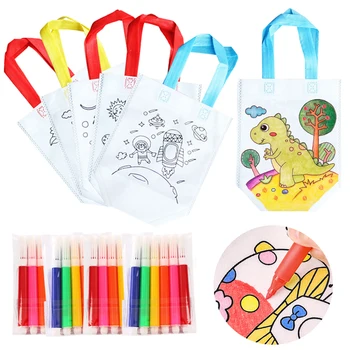DIY Graffiti Coloring Bag 1