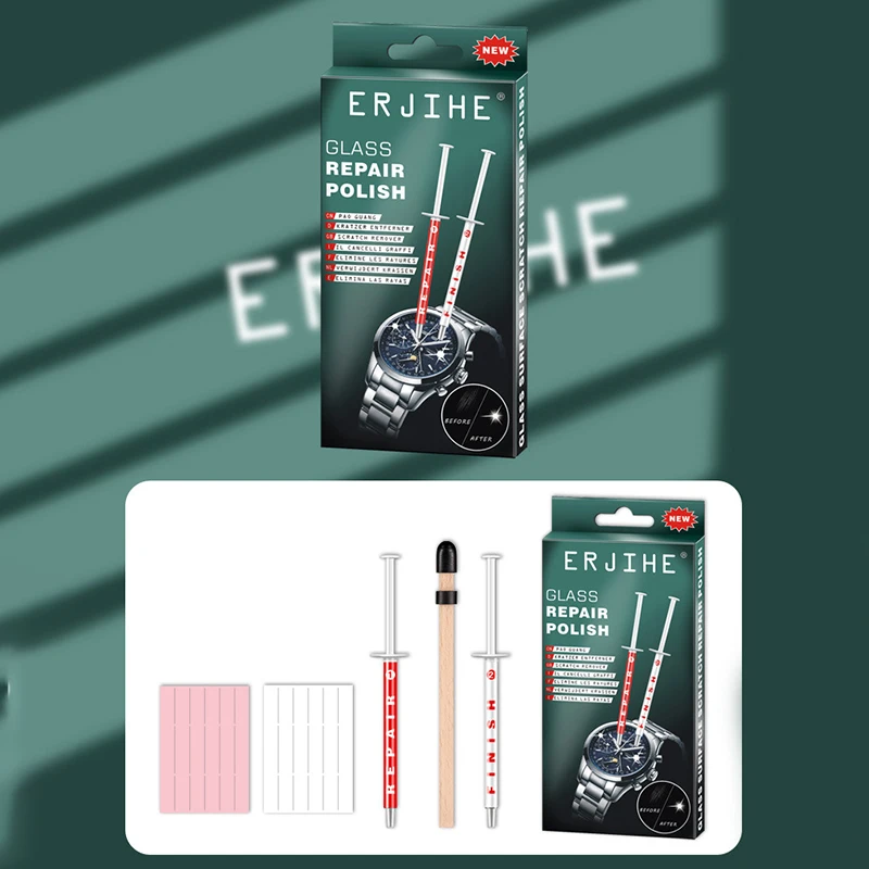 Watch Glass Scratch Remover Watch Polishing Kit Acrylic