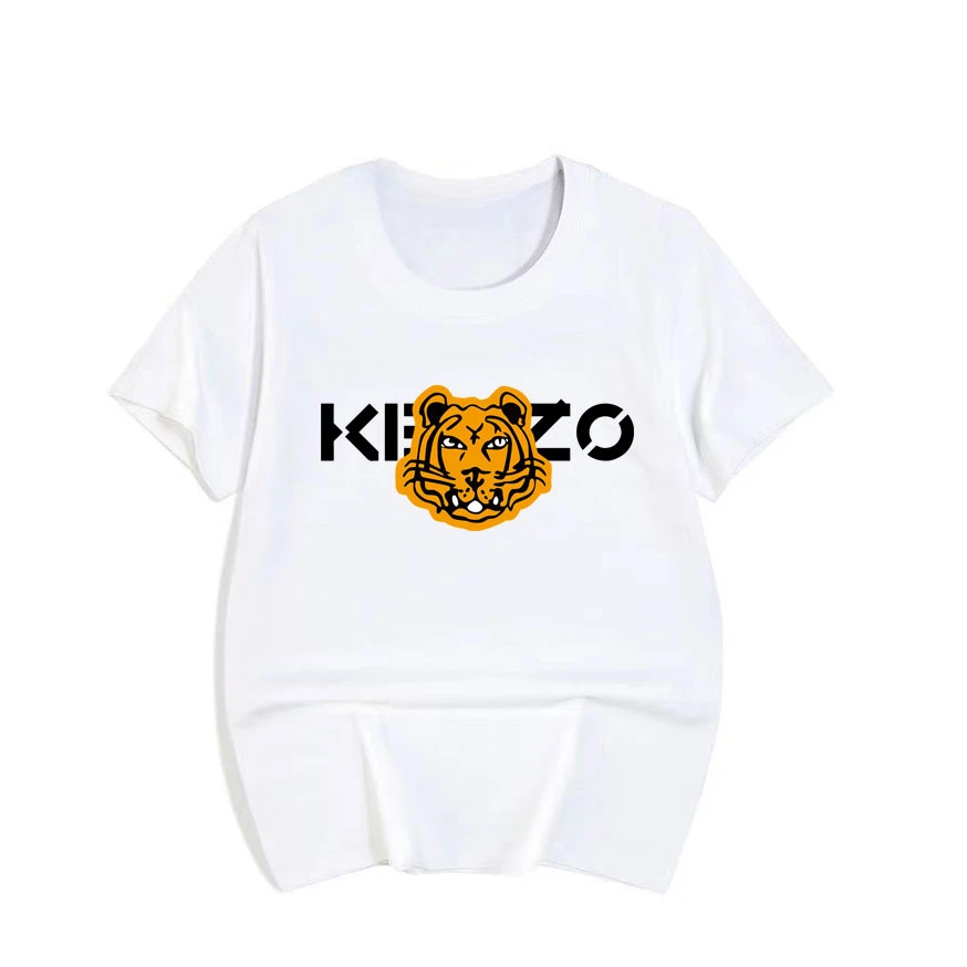 thumbnail image 1 of 2024 Ropa de diseñador para niños, camiseta de algodón con estampado de tigre, ropa para niños, camisetas de manga corta para niños, camisetas de verano para niñas y niños, 1 of 4