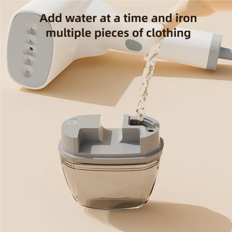 1300w máquina de engomar portátil aquecimento rápido dobrável portátil para dormitório estudantes engomar roupas engomar escova a vapor 3