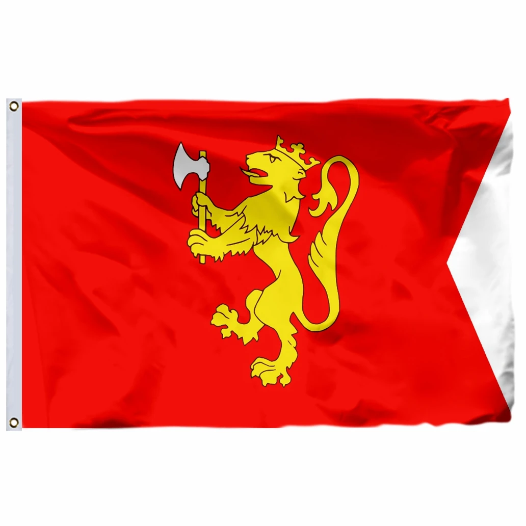 

Norway Royal Prince 90X150CM 3X5FT 100D Polyester Double Stitched High Quality Banner Free Shipping