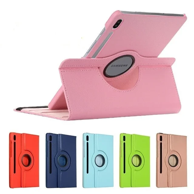 Rotating Cover Samsung Galaxy Tab A8 case 10.5 Tab S6 lite S9 11 case Auto  Sleep/Wake 360 Degree Swivel Stand Folio Flip funda