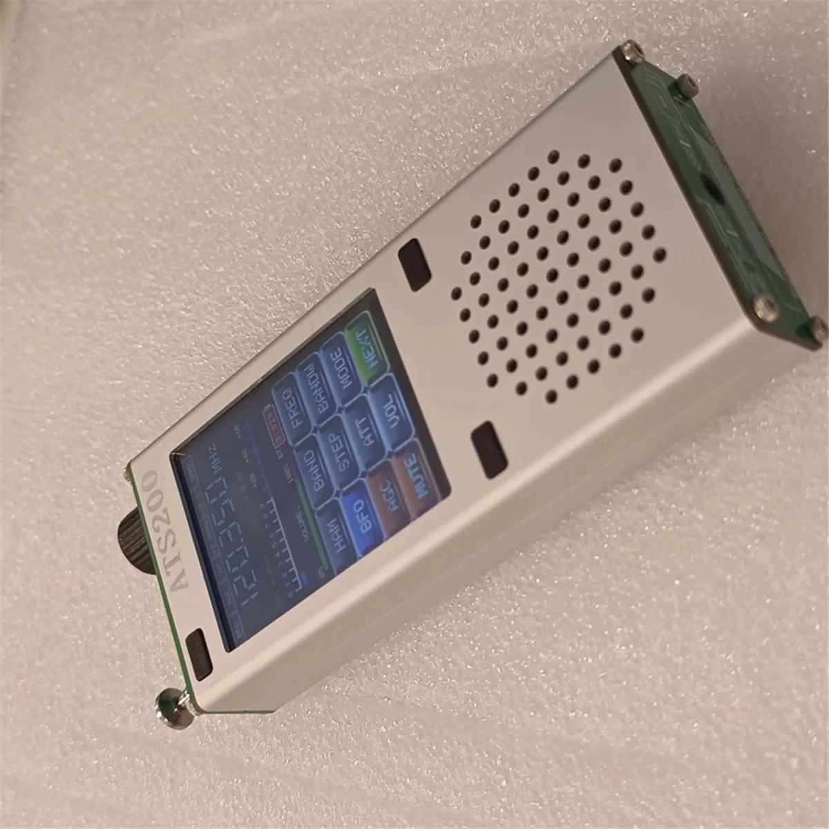 SMIEA 새로운 ATS200 항공 밴드 라디오 FM SI4732+ESP32+블루투스+2.4인치 터치 디스플레이 FM, AM, LSB, USB 다중 모드 수신
