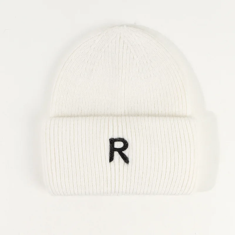

Women Hat Winter Angora Knit Beanie Autumn Warm Soft Skiing Accessory For Outdoor