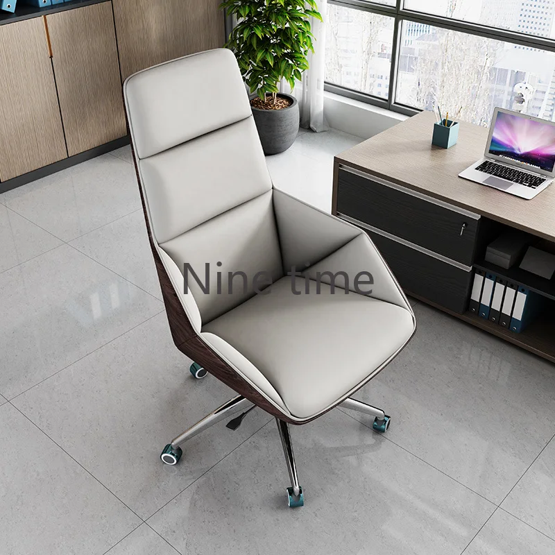 

Bedroom Cushion Office Chairs High Back Mobile Armchair Boss Computer Chair Barber Queening Sillas De Espera Library Furniture