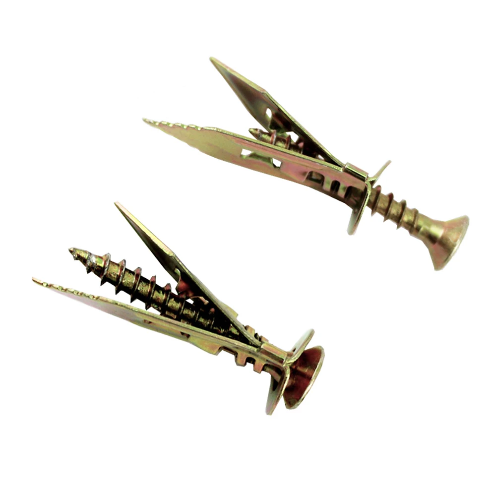 100pcs Self-Drilling Anchors Screws Percussion Expansion Kit -12x30mm/12x40mm AU - 4