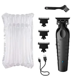 Men's Cordless USB Rechargeable Hair Clipper - Zero Gap Trimmer and Electric Cutting Machine (KM-2299without box)