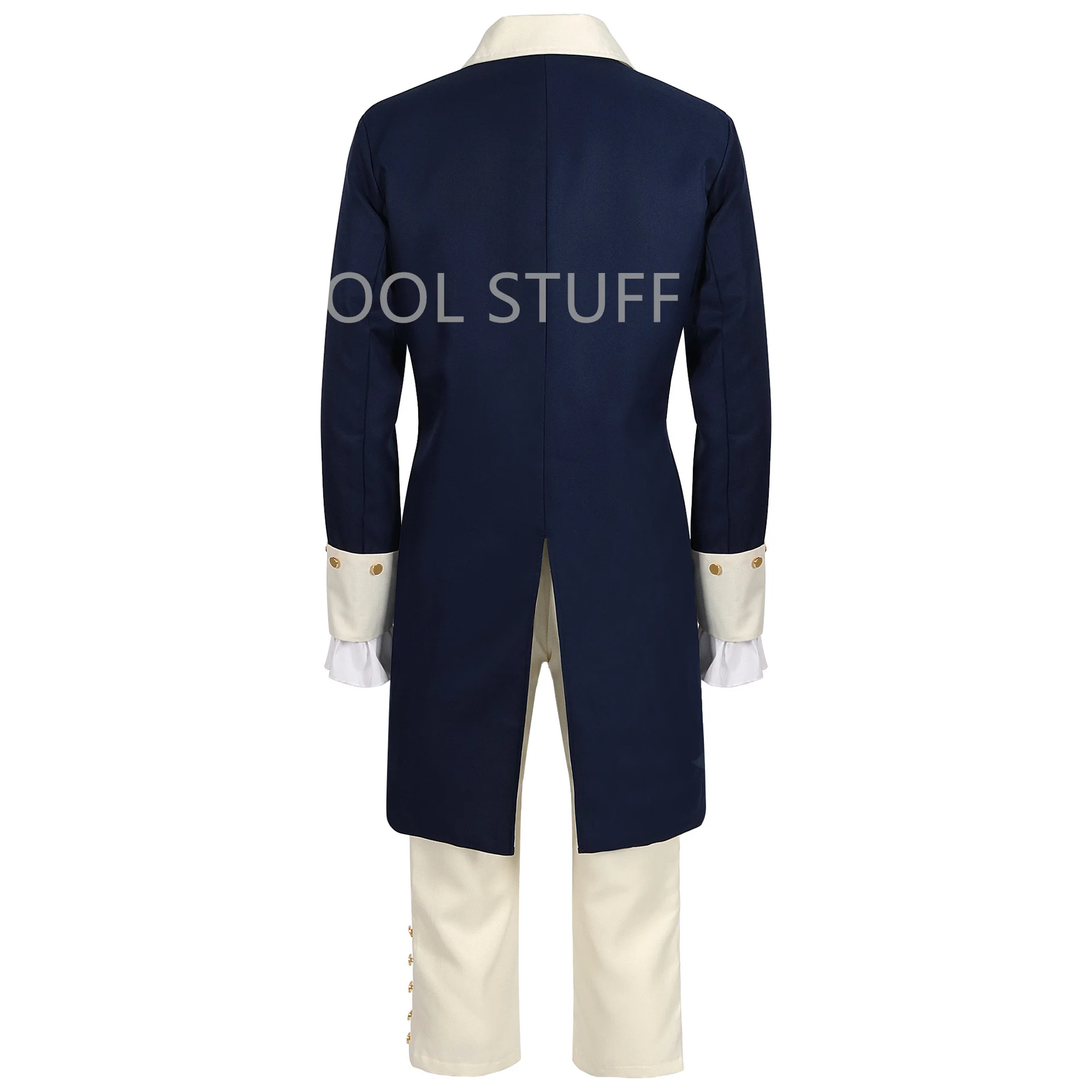 

Musical Opera Costume Medieval Cosplay Hamilton Alexander Victorian Frock Coat Full set Adult Performance Uniform Halloween