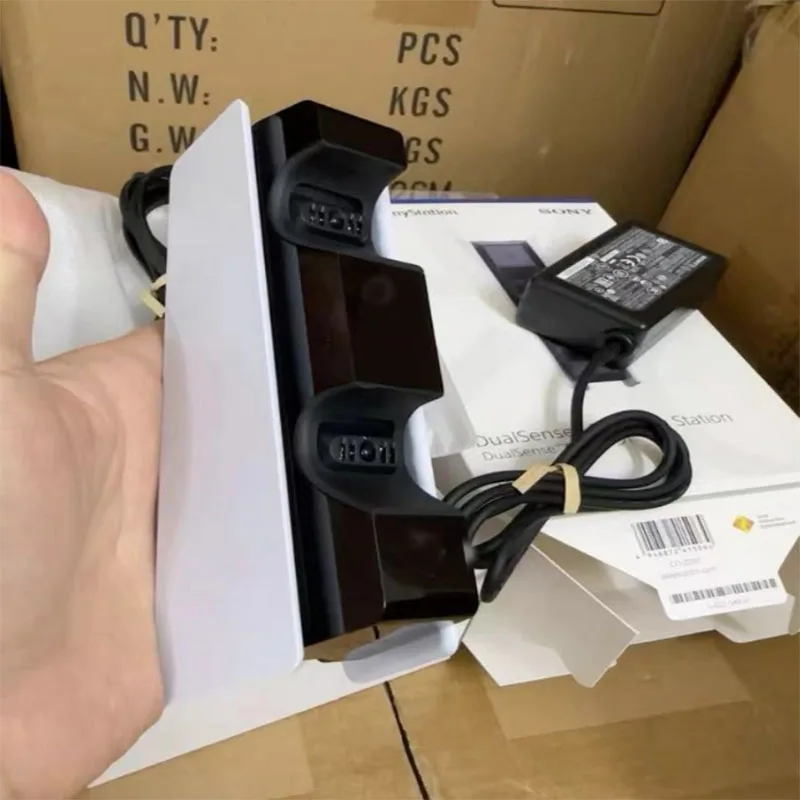 PS5 컨트롤러 충전 독, 플레이스테이션 5 게임 컨트롤러, 오리지널 충전 독, 무선 고속 충전