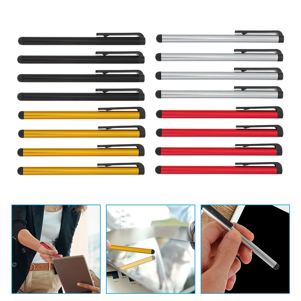 

16 Pcs Touch Screen Stylus Phone Capacitive Tablet Writing Pen Universal Precision