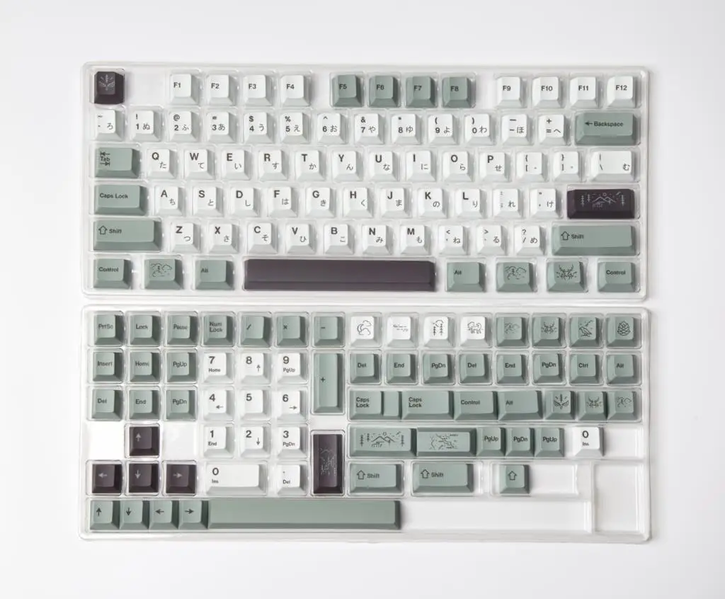 pbt cherry perfil keycap para mx switch