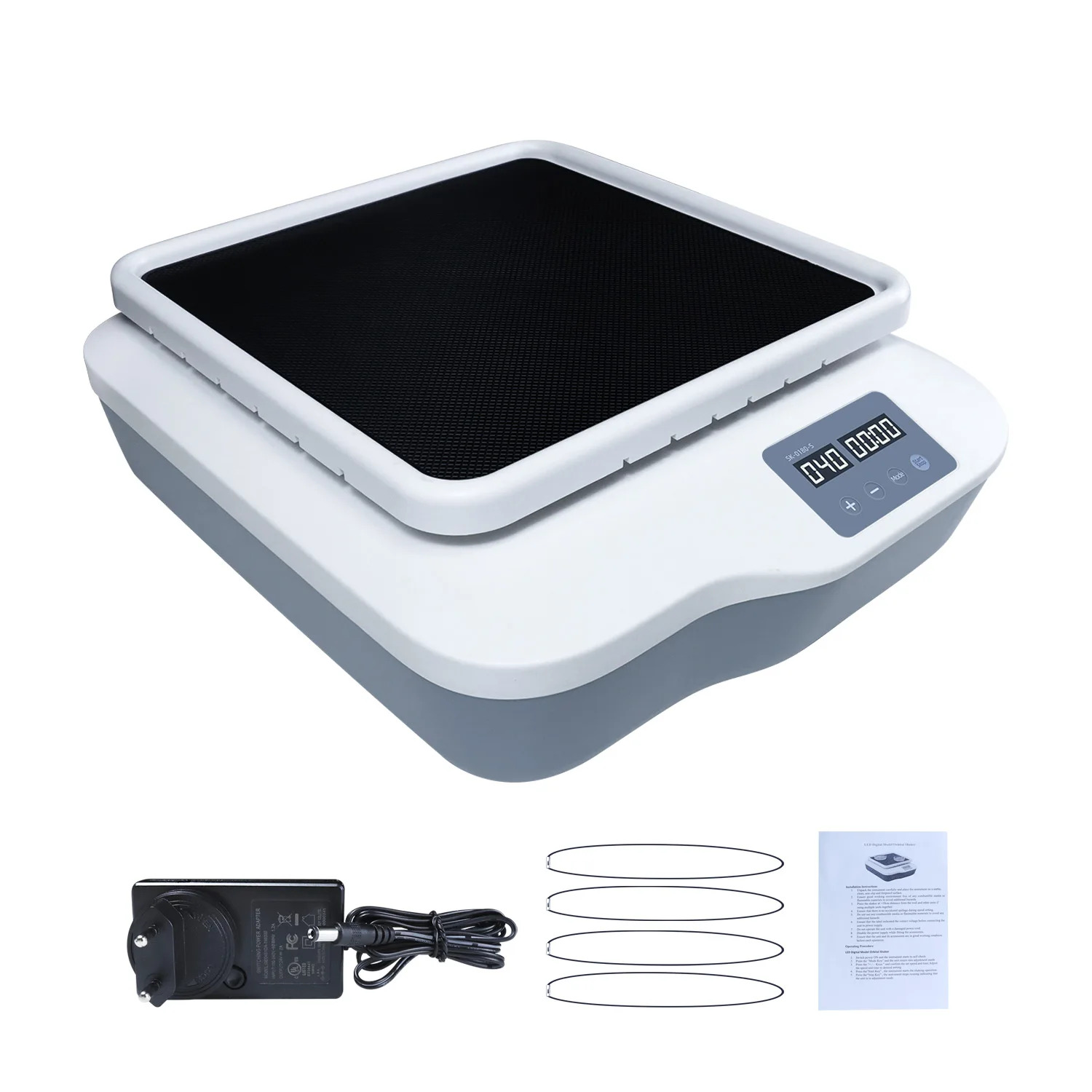Vortex Mixer DXY 2KG Laboratory Orbital Shaker LED Digital Display Horizontal Swing Speed Oscillator 40-200rpm SK-O180-S