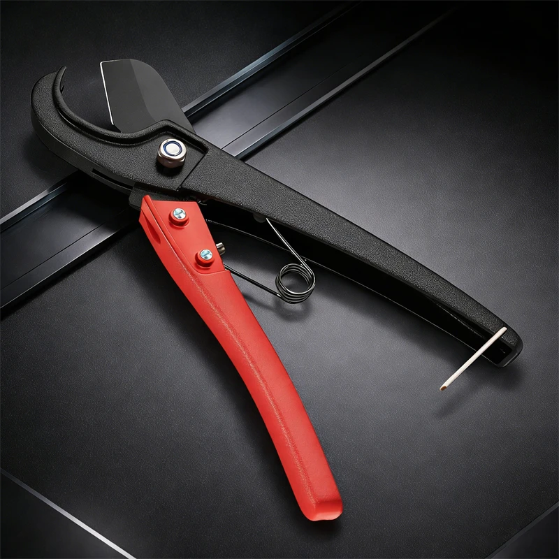 Pipe Cutter Pipe Scissors SK5 Material Ratchet Cutter Plastic PVC/PU/PP/PE Hose Cutting Hand Tool for Plumber