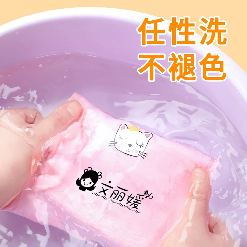 Name Stamp Paints Engraved Waterproof Non-fading Clothing Name Seal for Personal Student Child Baby Kindergarten Cartoon