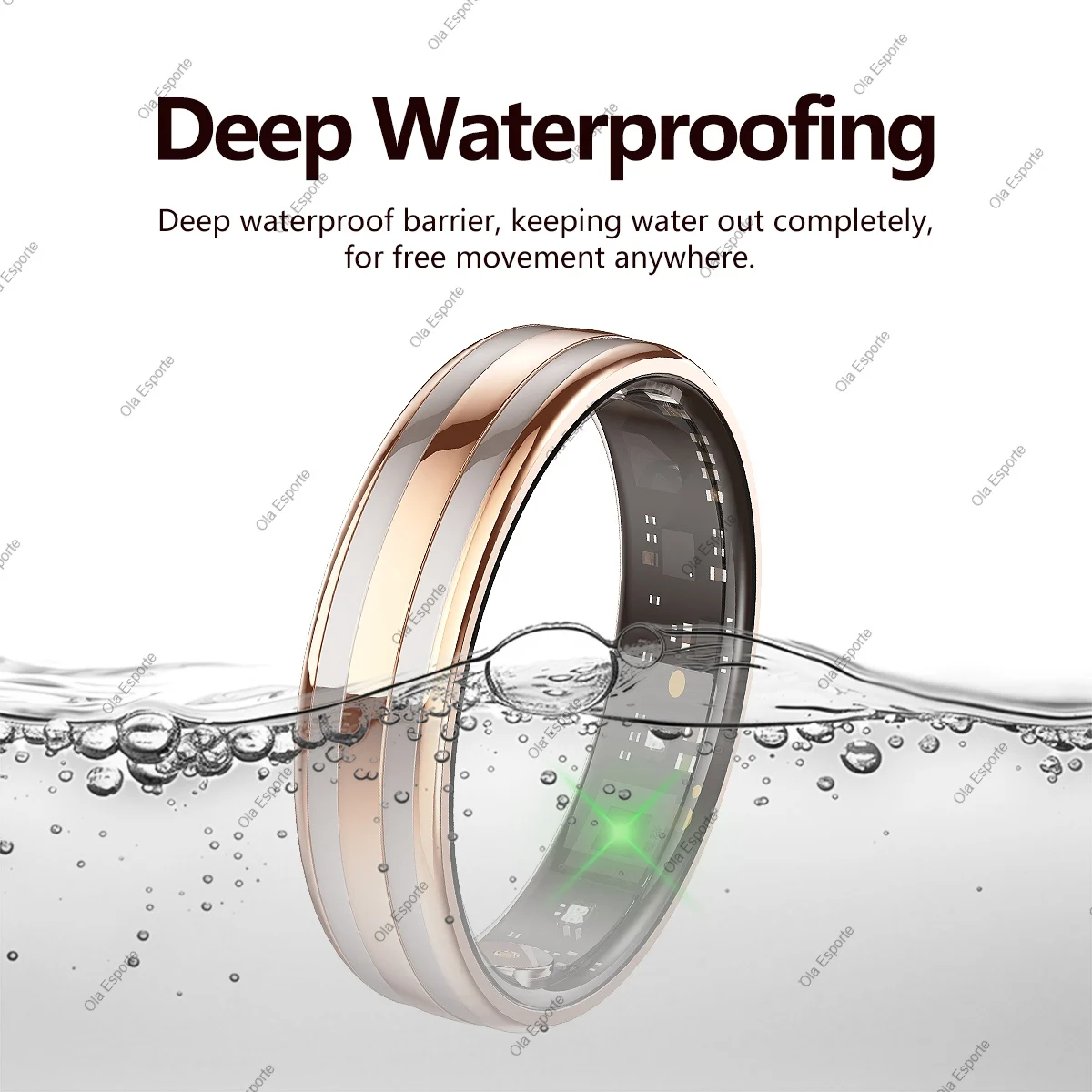 2026 New Smart Ring Temperature Heart Rate Sleep Monitoring Motion-Sensing Game IP68 Waterproof Men Women SmartRing Holiday Gift 6