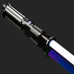 Vibrant RGB Metal Lightsaber Toy Sword (Type 8 Black RGB)