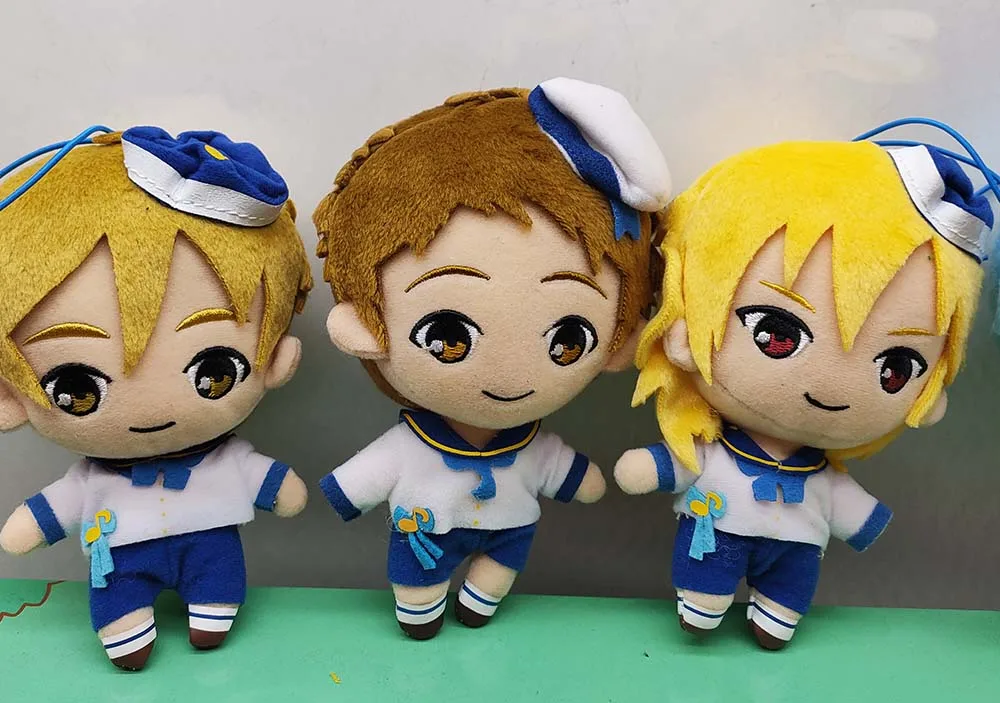 NEW Ensemble Stars! Plush Doll Stuffed toy Rabits Mitsuru Tenma nito nazuna Mashiro Tomoya FURYU 3PCS