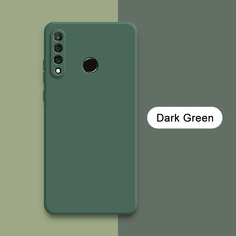 Premium Square Liquid Silicone Phone Case - Soft, Durable Back Cover
