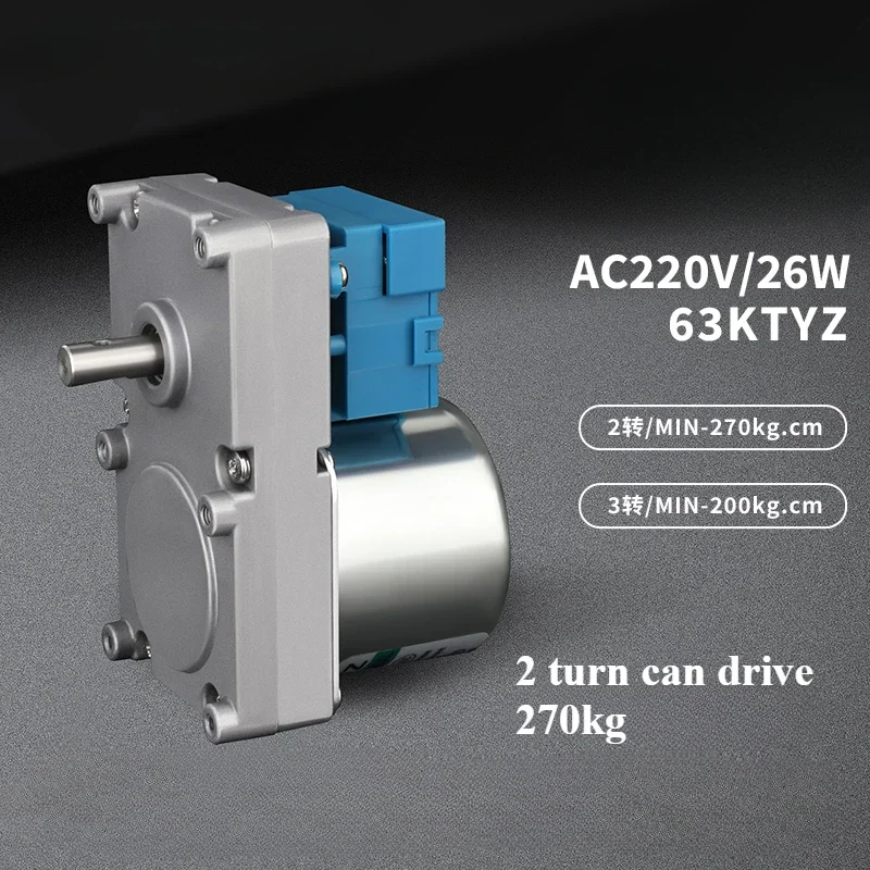 220v reduction motor Small slow speed large torque particle heating furnace motor low speed feeder synchronous synchronous geared motor