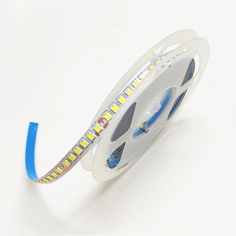 5M 또는 20M SMD2835 스트립 7MM 30W 180LED/M 정전류 LED 리본 단색 3000K 6500K 유연한 LED 벨트.