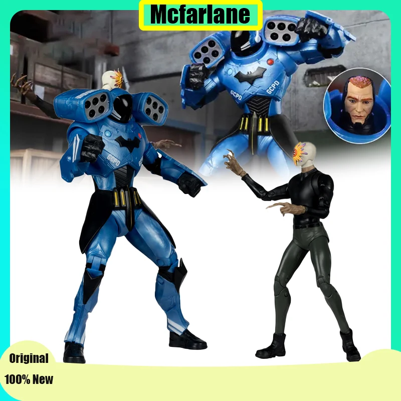 

Оригинальная детская фигурка Бэтмена новичка и мистер Цветущий Мега Dc многосторонняя экшн-Фигурка Статуя Коллекционная Подарочная игрушка