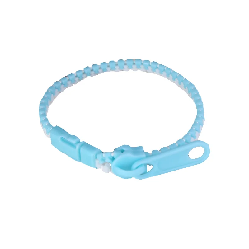Candy Two-color Zipper Chain Bracelet sensory fidget toy anti stress toy fidget toy finger sensory toy Fidget Sensory Stress Relief Toys for Children with Autism Adults Anxiety Antistress Gifts