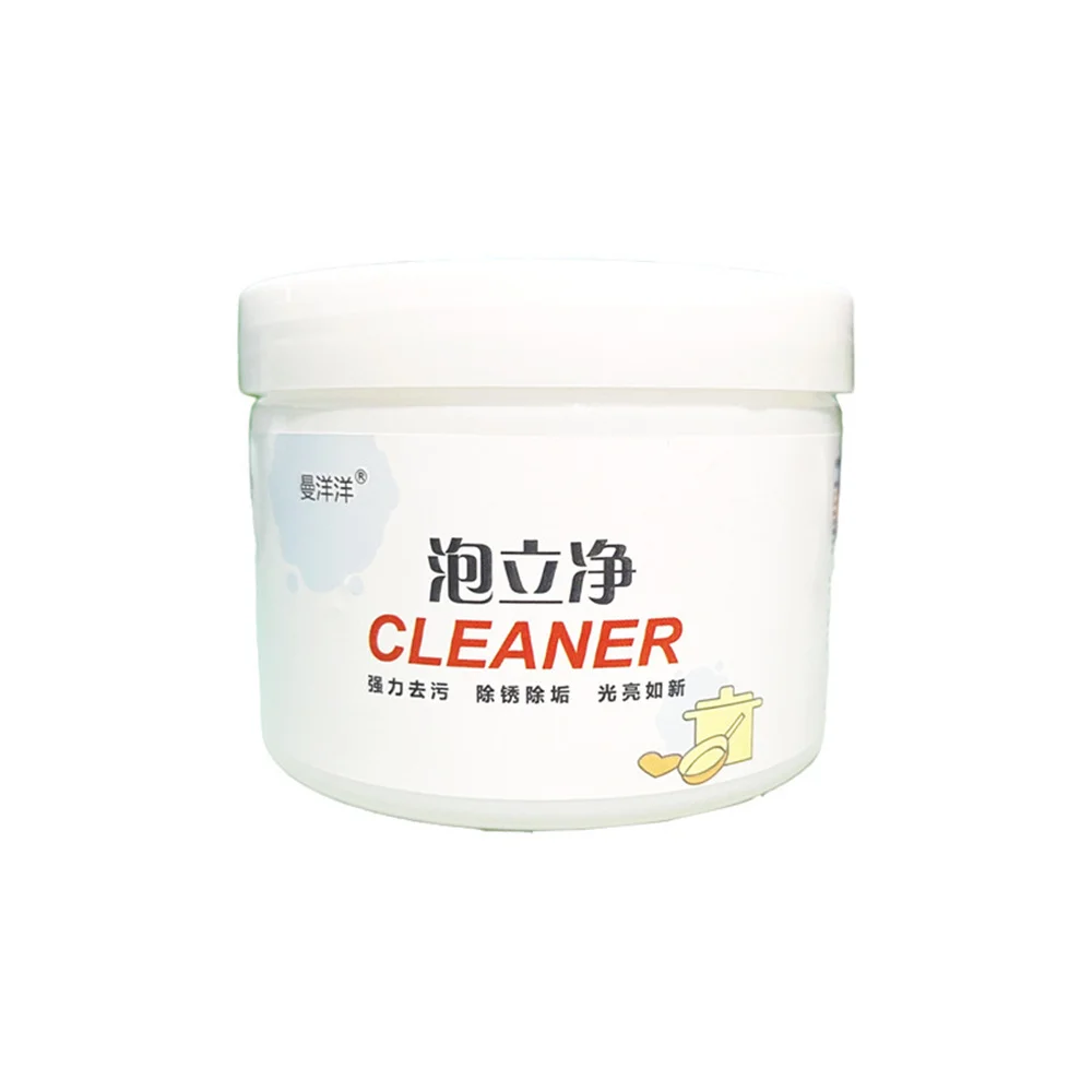 All Purpose Cleaning Powder Heavy Greasy Dirt Cleaning Agent for Stainless Steel Cookware Stove Kitchen Countertop
