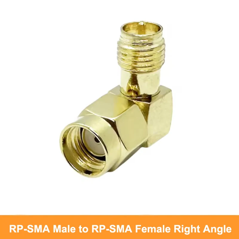 Adaptateur SMA 90° angle droit pour drone FPV, 4 couleurs