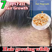 Hair Growth Serum 7 Day Fast Regrowth Essential Capsule Anti Hair loss Baldness Repair Damaged Scalp Treatment For Women Men New