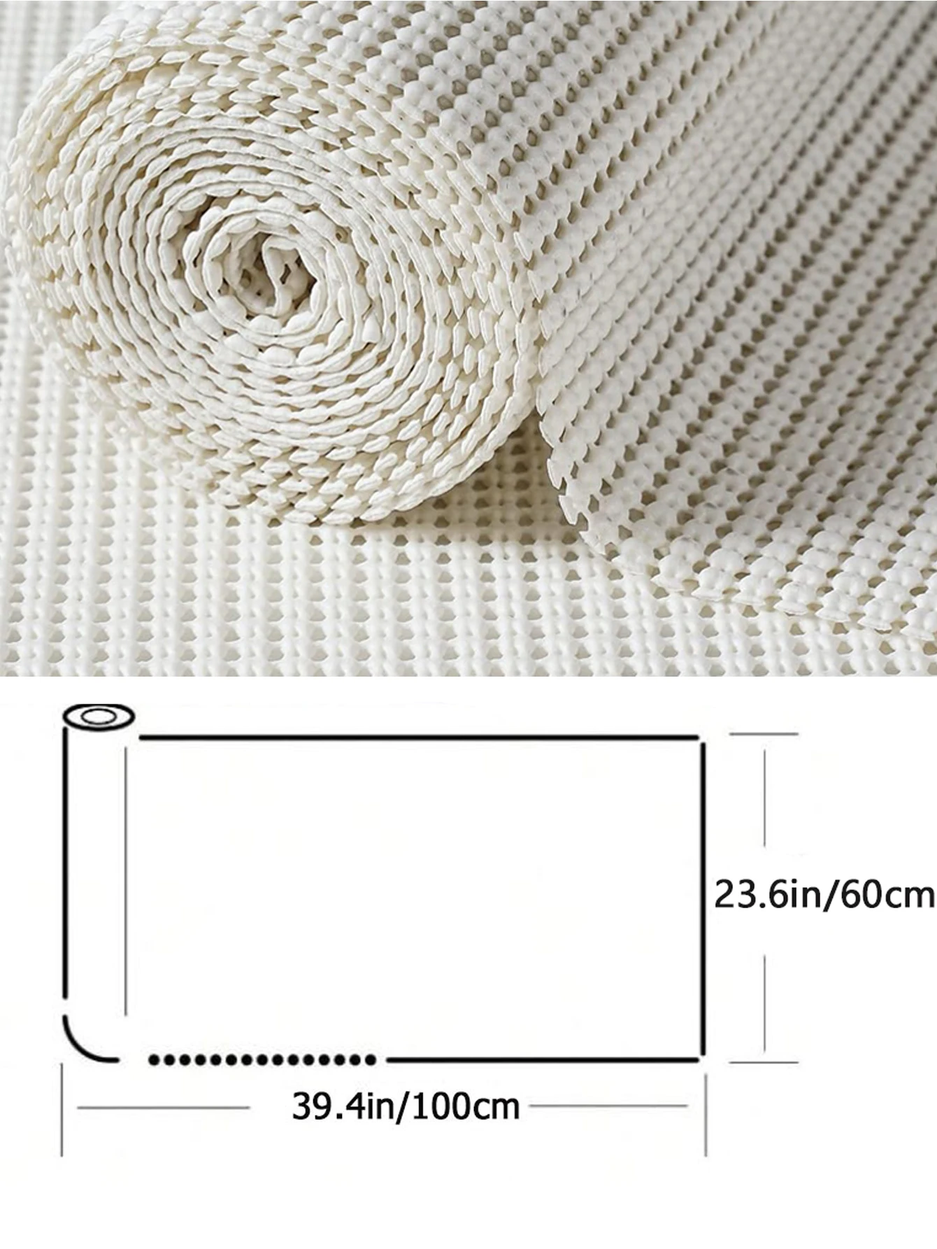 Silikon-Antirutschmatte, Antihaft-Antirutschmatte, verdickte Schubladenmatte für Schminktisch, Badezimmerschrank, Geschirraufbewahrungsmatte – Detail 6