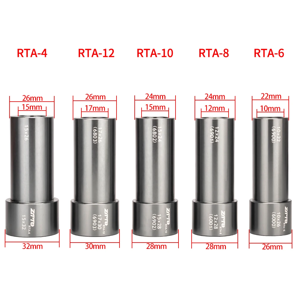 ZTTO 자전거 허브 액슬 설치 제거 도구 세트 사이클링 휠 베어링 드라이버 마스터 BB 베어링 프레스 제거 도구 수리 도구