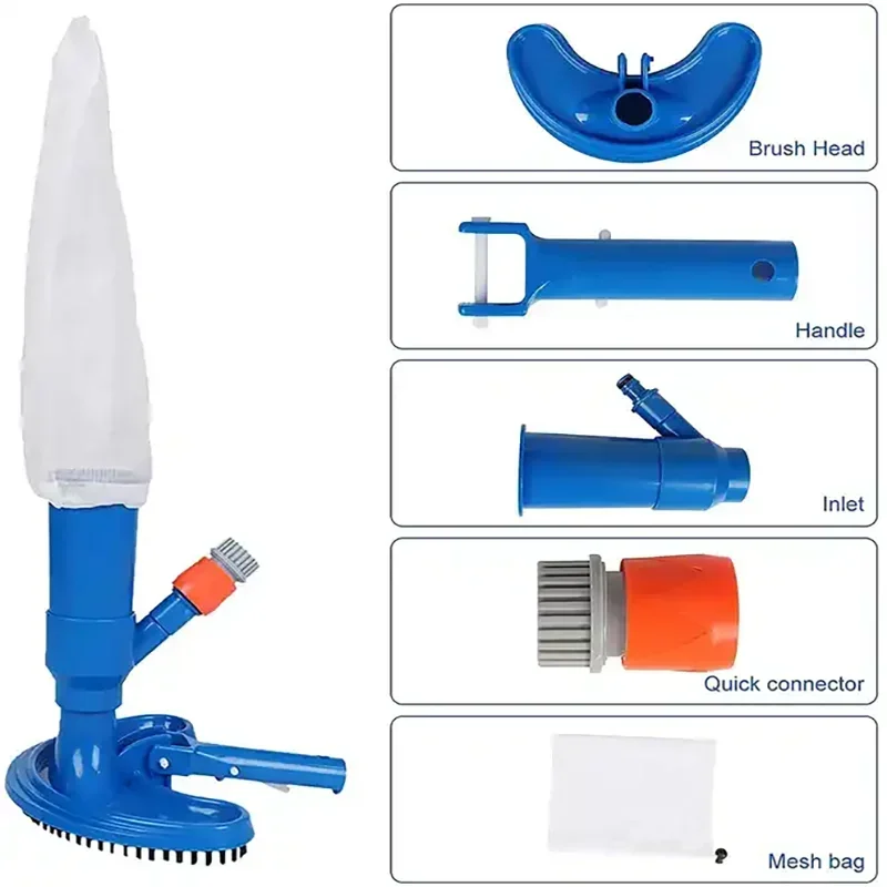 Swimming Pool Suction Machine Underwater Vacuum Cleaner Landscape Fish Pool Bottom Cleaning Washing Cleaning Filter Equipment
