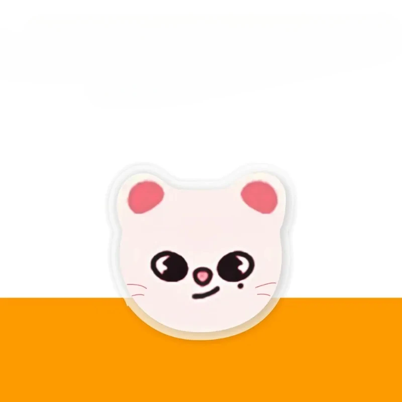 MINISO 케이팝 만화 주변 같은 아크릴 휴대폰 에어백, 개폐식 투명 브래킷