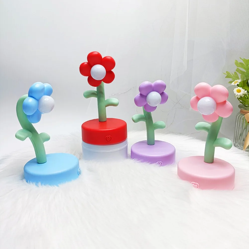 

With Soft Warm Light LED Night Light Tabletop Decor with Cloud Base Desktop Table Lamps Battery Powered Night Lamp Children