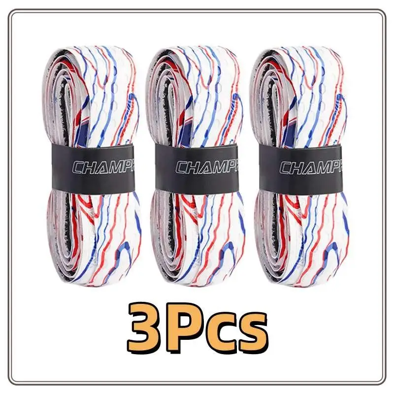 Baseball Grip Tape 3PcsX1m Bat Grip Tape For Baseball Absorbs Sweat Tennis Grip Racket Handle PU Anti-Skid Overgrip Tape For Pickleball