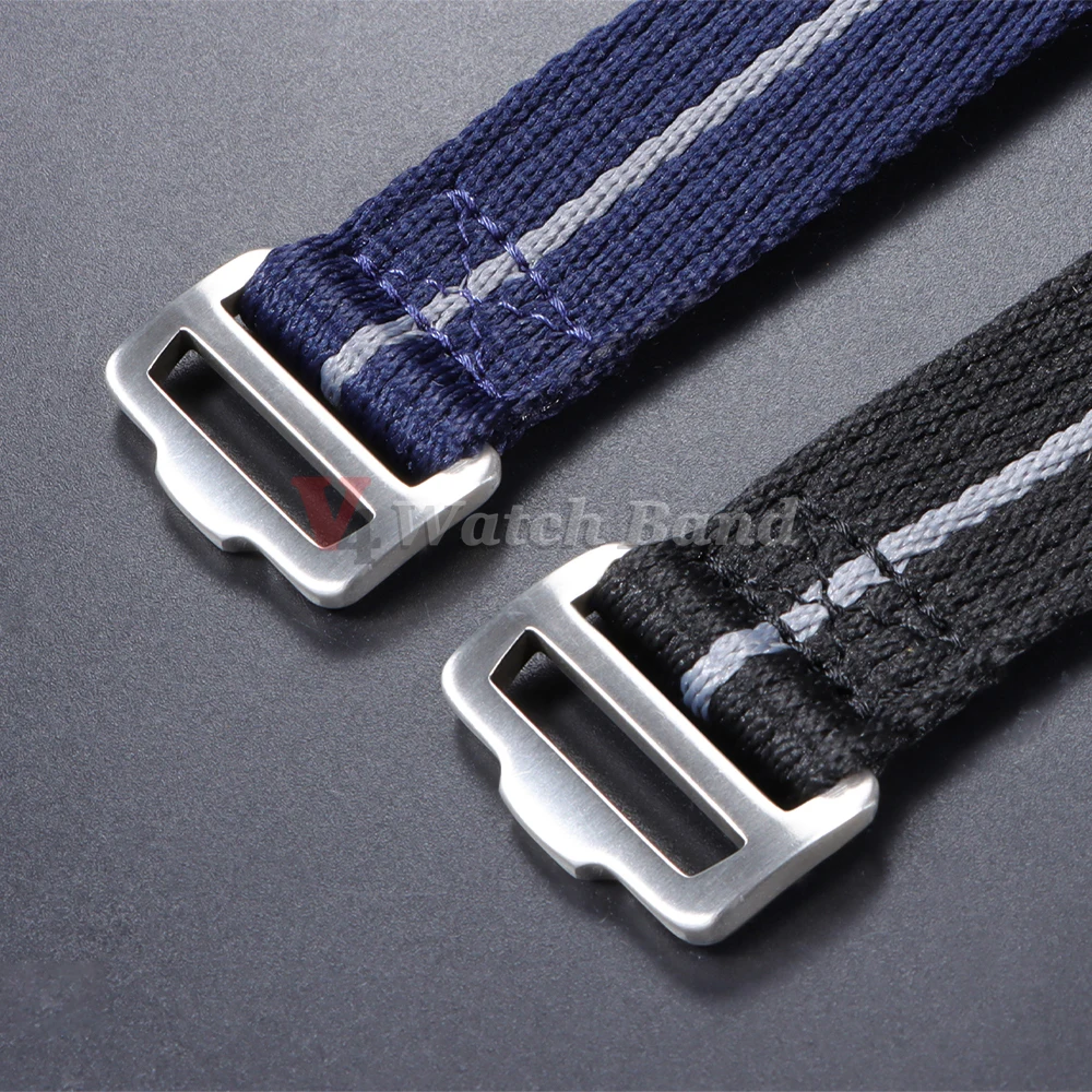 Premium Canvas Nylon Strap - Sport Watch Band 20mm 22mm, Unisex Bracelet Belt